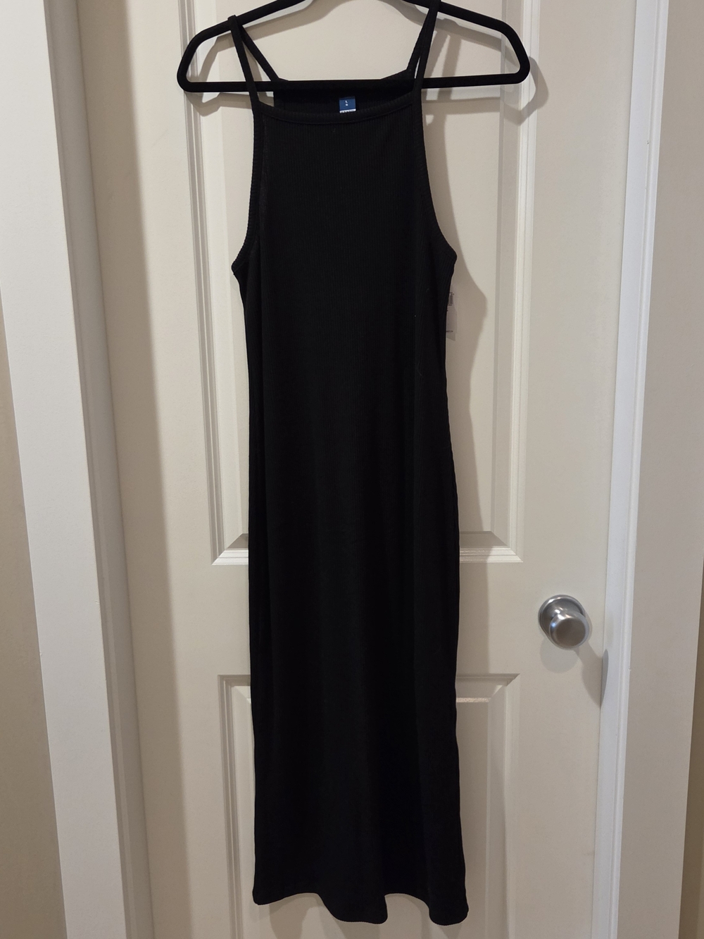 Old Navy Black Sleeveless Maxi Dress